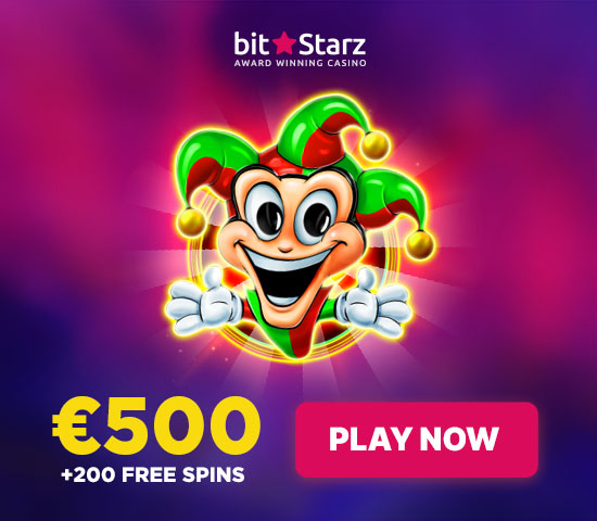 500 Euro + 200 Spins